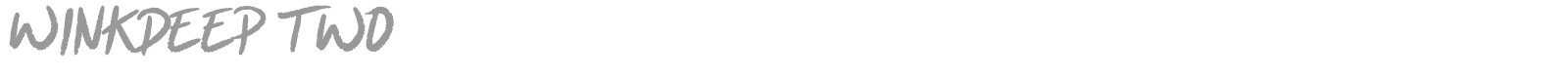 Winkdeep font preview